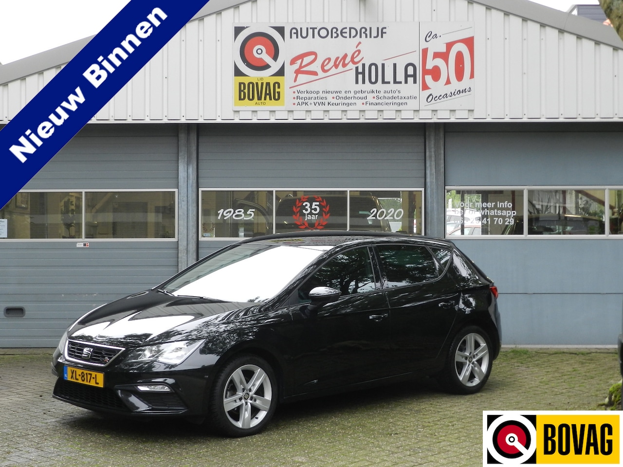 Seat Leon - 1.0 116 PK TSI FR Business Intense Navi Carplay, Beats, Climate en Cruise PDC - AutoWereld.nl