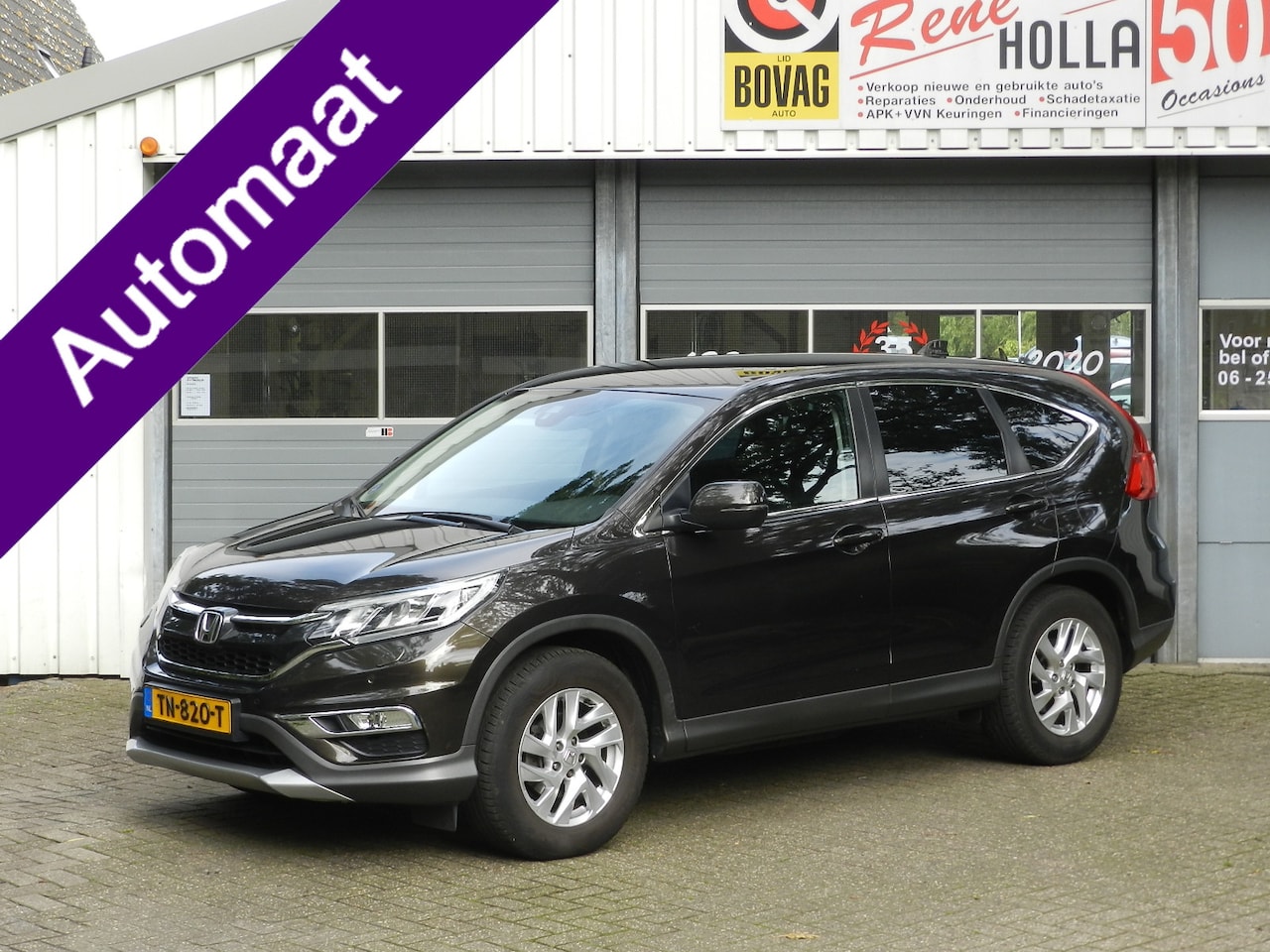 Honda CR-V - 2.0 4WD Lifestyle Automaat Climate en Cruise contr Android Camera Trekhaak - AutoWereld.nl