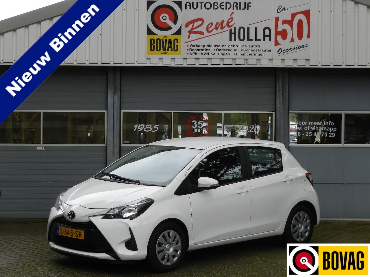 Toyota Yaris - 1.0 VVT-i 5Deurs Connect Airco CV afst Isofix - AutoWereld.nl