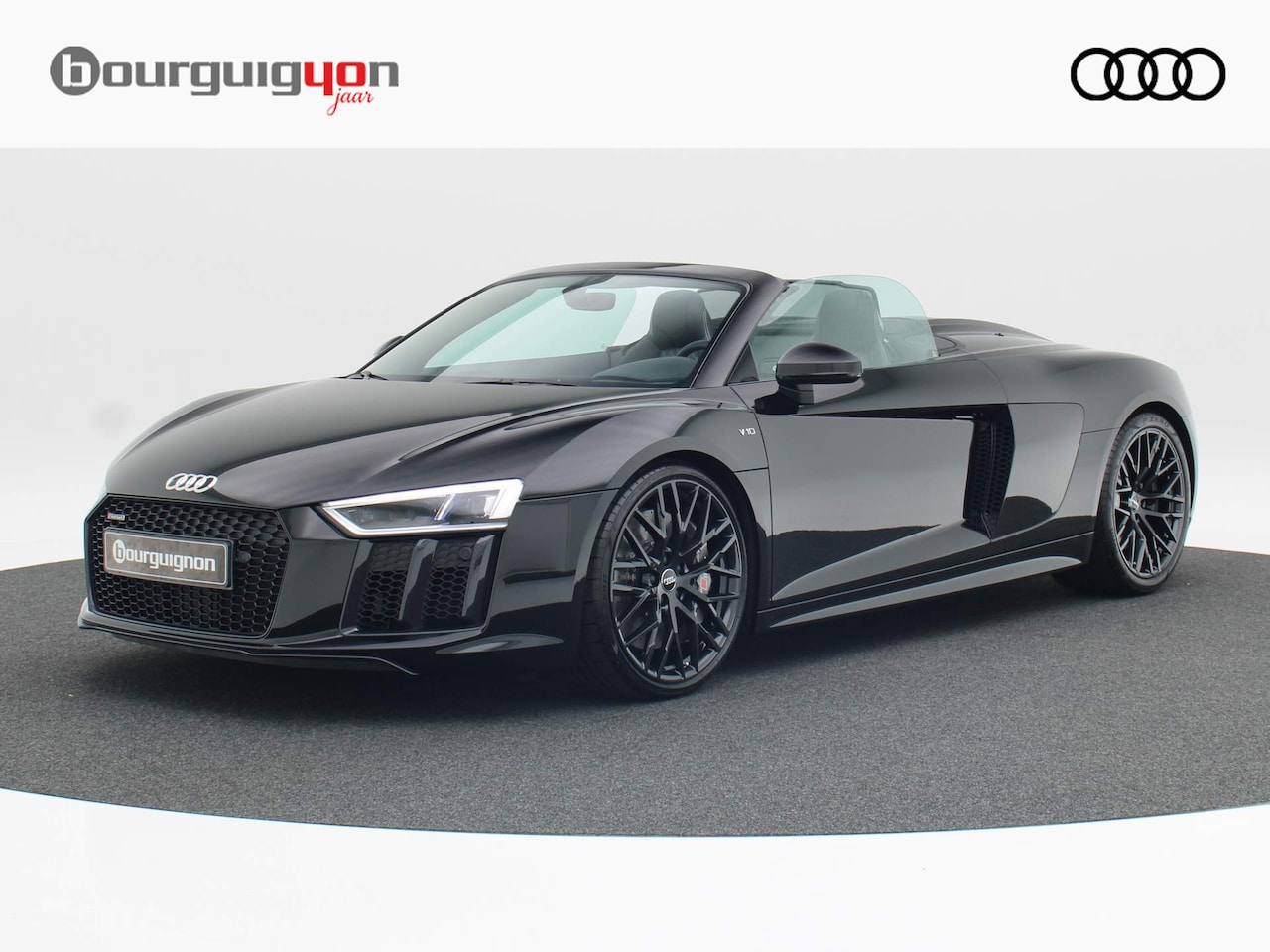 Audi R8 Spyder - 5.2 FSI quattro | Keramisch | Org Nl auto |  B&O | Akrapovic | Camera | Leder | Slechts 40 - AutoWereld.nl