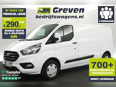 Ford Transit Custom - 300 2.0 TDCI L2H1 2800KG Trekgew. Airco Cruise PDC 3 Persoons Elektrpakket Trekhaak