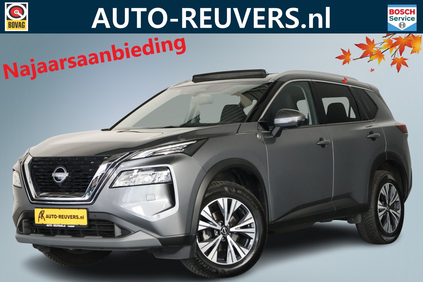 Nissan X-Trail - 1.5 MHEV N-Connecta 2000 kg Trekgewicht / Pano / ACC / Navi / CarPlay / Cam - AutoWereld.nl