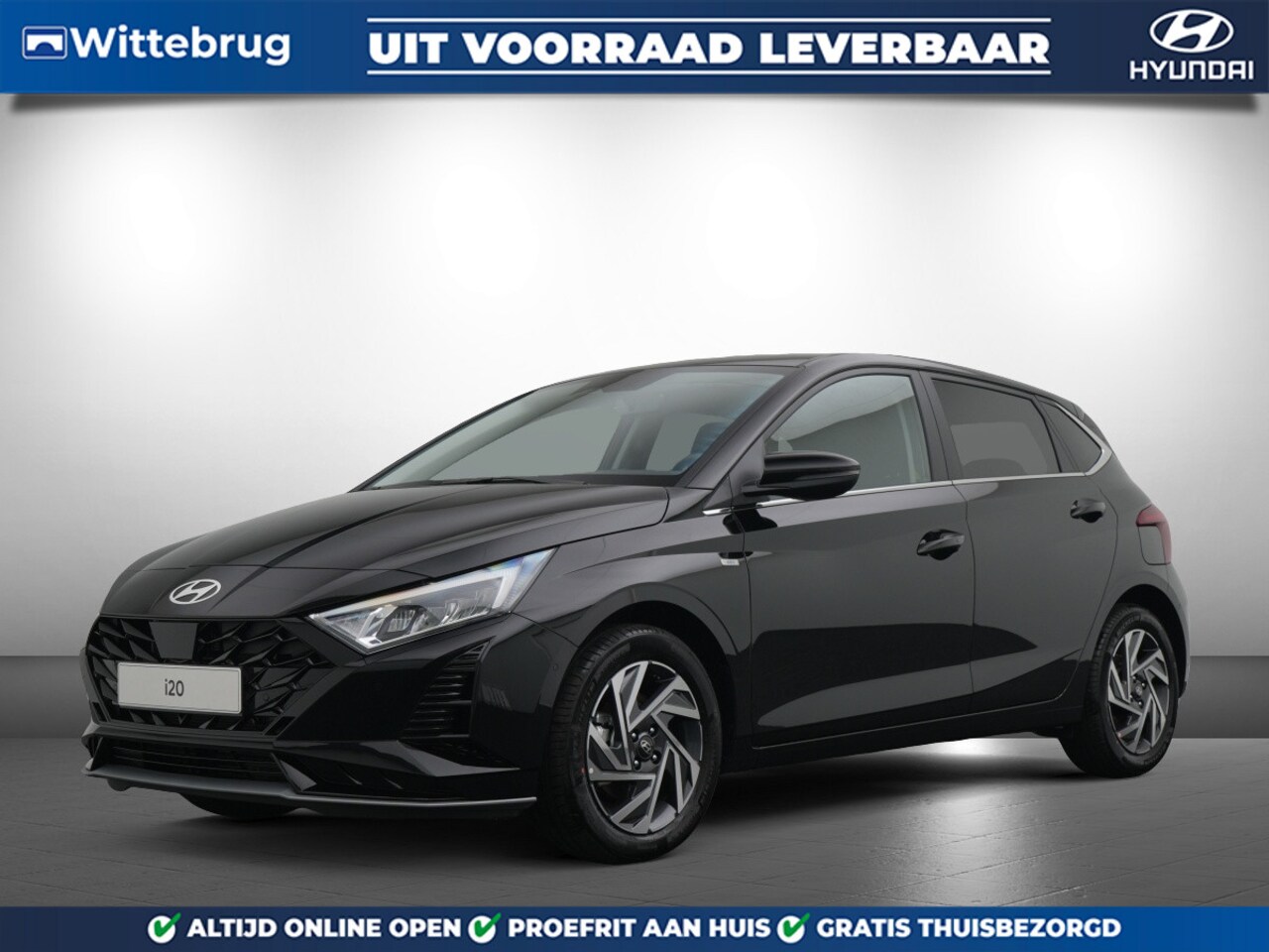 Hyundai i20 - 1.0 T-GDI Premium Automaat, Navigatie, Climate Control en Stoelverwarming Uit voorraad lev - AutoWereld.nl