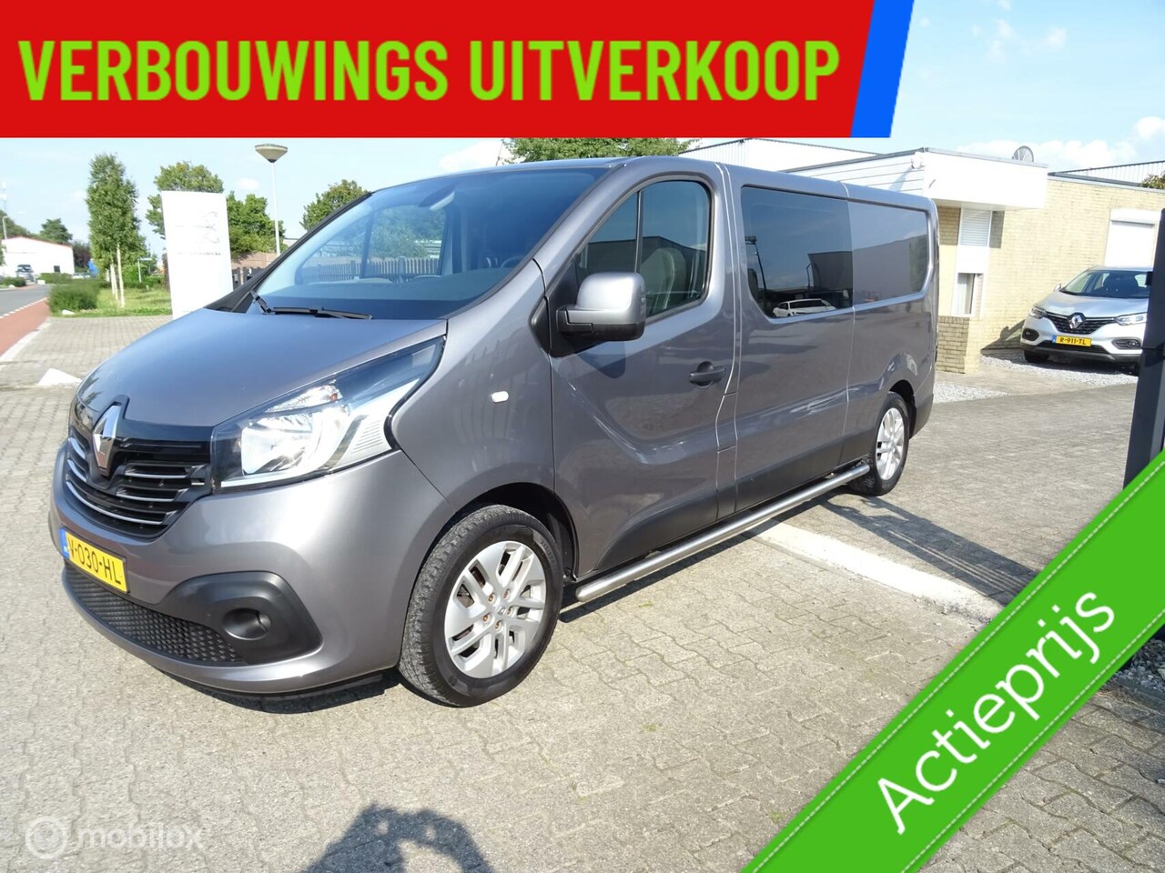 Renault Trafic - bestel 1.6 dCi T29 L2H1 DC Luxe Energy Zeer mooie complete-auto - AutoWereld.nl