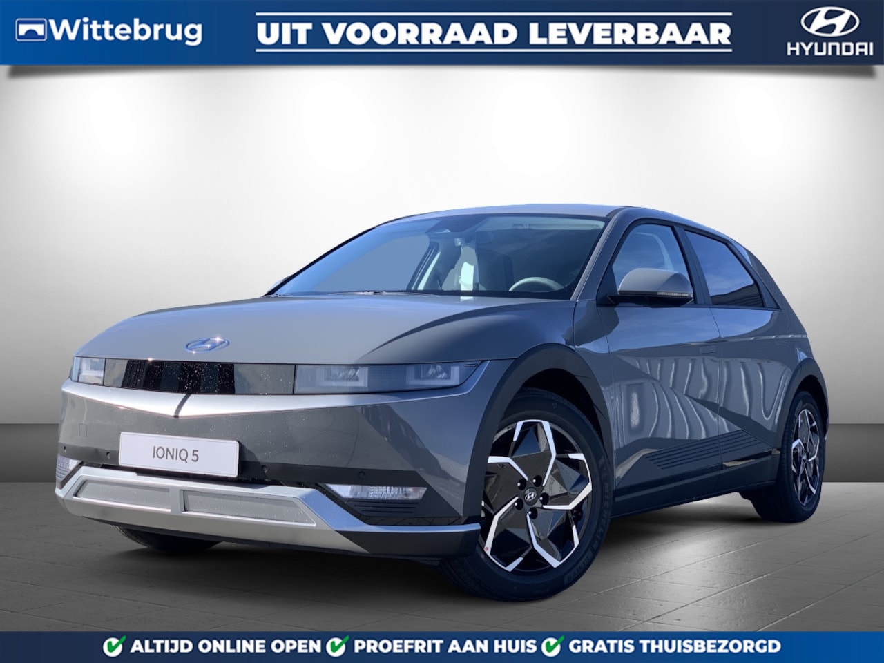 Hyundai IONIQ 5 - 58 kWh Style Warmtepomp, Navigatie en Keyless Entry RANGE 384 KM WLTP - AutoWereld.nl