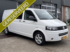 Volkswagen Transporter - 2.0 TDI L2H1 DC 140pk Marge Airco Navigatie Trekhaak Multifunctioneel stuurwiel Schuifdeur