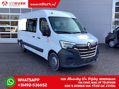 Renault Master - T35 2.3 dCi 145 pk L2H2 DC Dubbel Cabine 7Pers./ Carplay/ Camera/ Cruise/ PDC