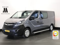 Opel Vivaro - 1.6 CDTI 125PK L2 Dubbele Cabine EURO 6 - Airco - Navi - Cruise - € 14.900, - Excl