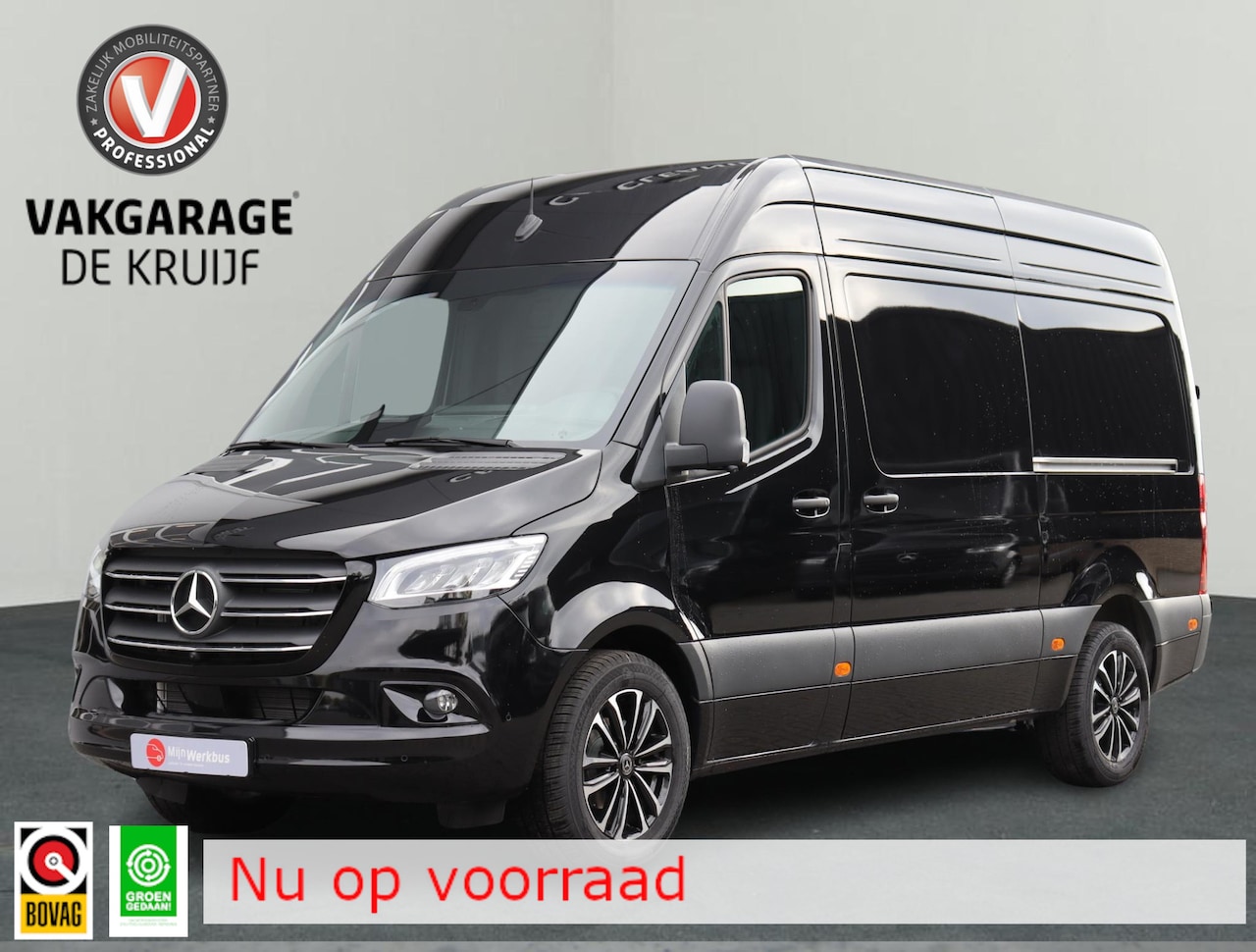 Mercedes-Benz Sprinter - 319 1.9 CDI L2H2 Pro 190pk ACC | 360cam 3.5t Trekhaak - AutoWereld.nl