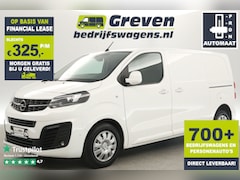 Opel Vivaro - 2.0 CDTI L2H1 Automaat 360Camera Airco Cruise Carplay 2xSchuifdeur PDC 3 Persoons LED Elek