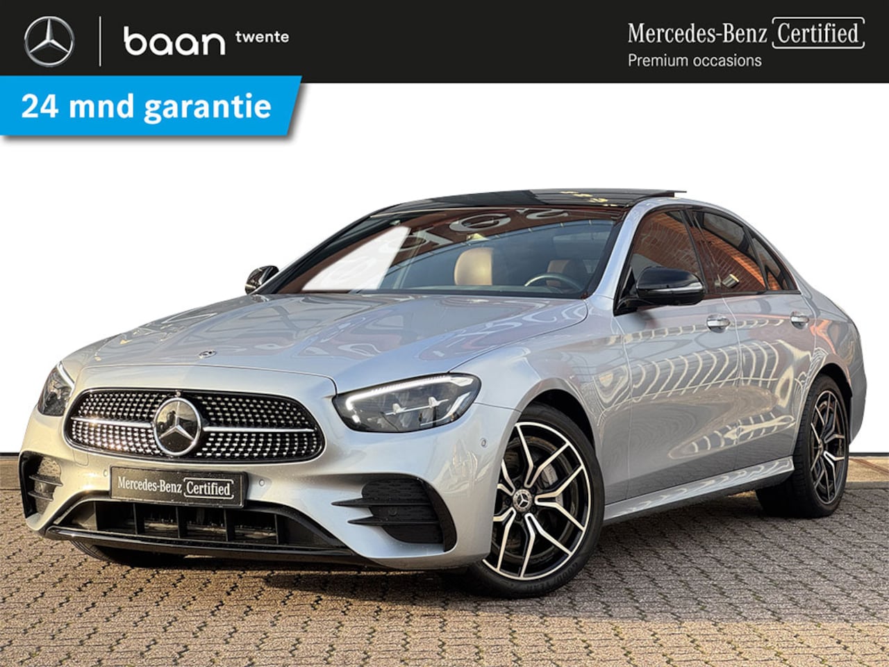 Mercedes-Benz E-klasse - E 300e AMG Line | Panoramadak | Burmester | Memorypakket - AutoWereld.nl