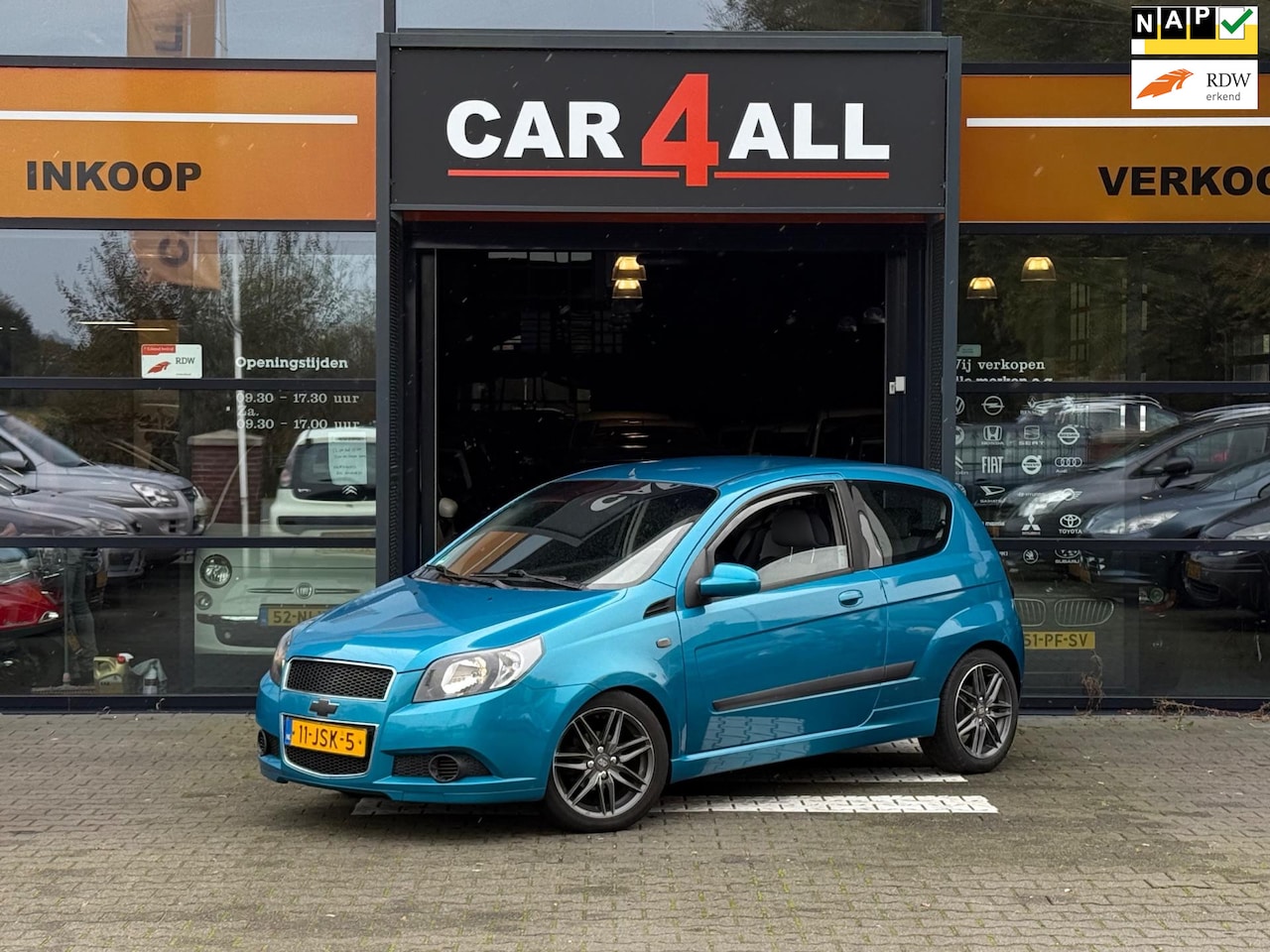 Chevrolet Aveo - 1.4 16V LS AIRCO/ELEKRAMEN/ELEKSPIEGELS/LMVELGEN/APK 07-09-2025 - AutoWereld.nl