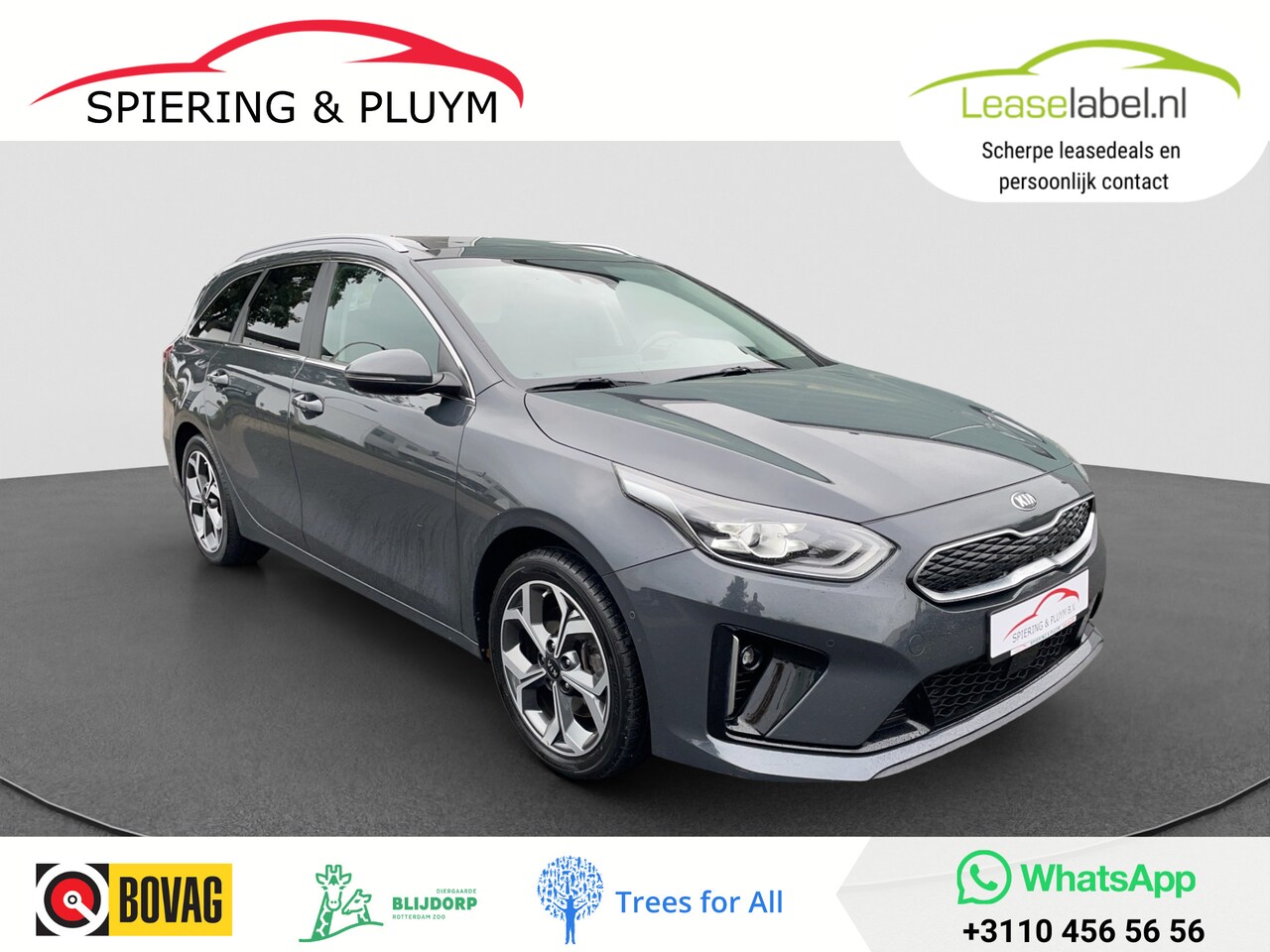 Kia Cee'd Sportswagon - Ceed 1.6 GDI PHEV Platinum Edition | Pano | Stoel vent | Leder - AutoWereld.nl