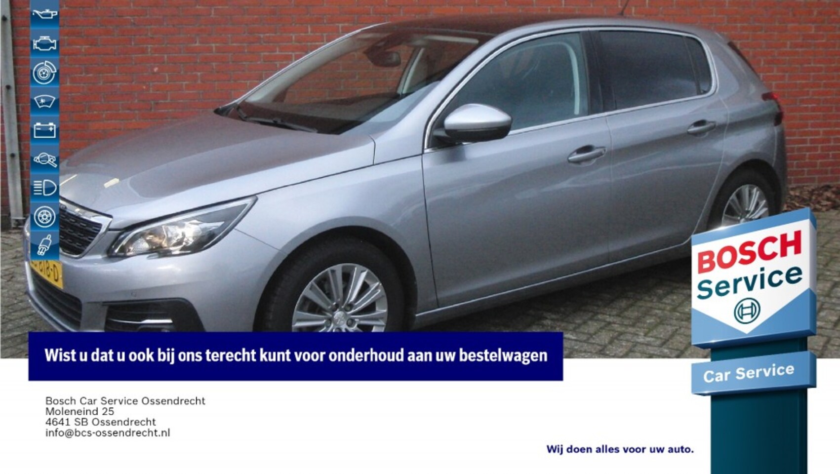 Peugeot 308 - 1.2 PureTech Blue Lease Premium 1.2 Puretech Bluelease Premium, automaat met Panodak - AutoWereld.nl