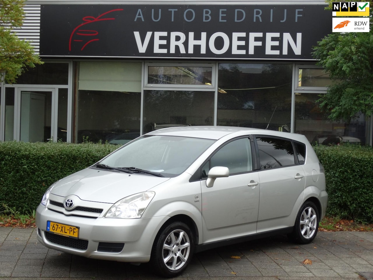 Toyota Corolla Verso - 1.6 VVT-i Terra 7 PERSOONS - AIRCO - DISPLAY - VOL ONDERHOUDEN !! - AutoWereld.nl