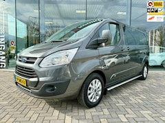 Ford Transit Custom - 290 2.0 TDCI L2H1 DC Anniversary Edition, 2x schuifdeur, Leder, Dubbel Cabine