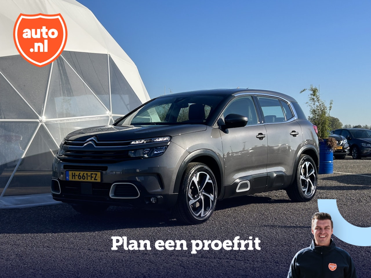 Citroën C5 Aircross - 1.2 PureTech Business | Trekhaak | Camera | Carplay | Stoelverwarming | Dodehoek detectie - AutoWereld.nl