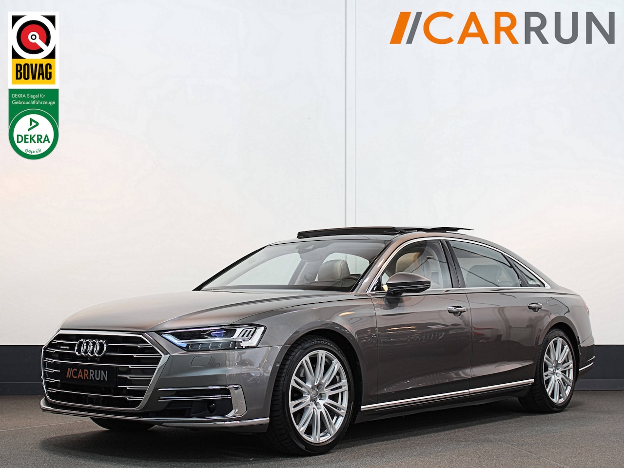 Audi A8 - 55 TFSI Quattro Lang | Rear-Seat Ent. | Massage V+A | B&O High-End | 360 View | Panorama | - AutoWereld.nl