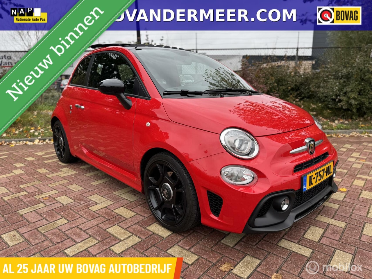 Abarth 595 - Pista 1.4 T-Jet Abarth Turismo / Schuifdak / Etc - AutoWereld.nl