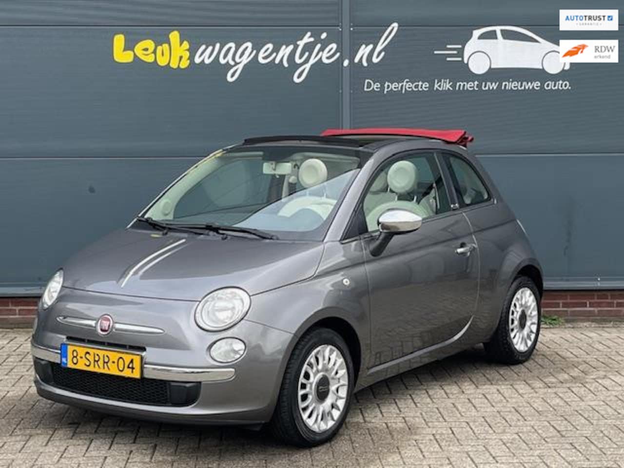 Fiat 500 C - 1.0 TwinAir Easy Cabrio *halfleder *NL auto - AutoWereld.nl