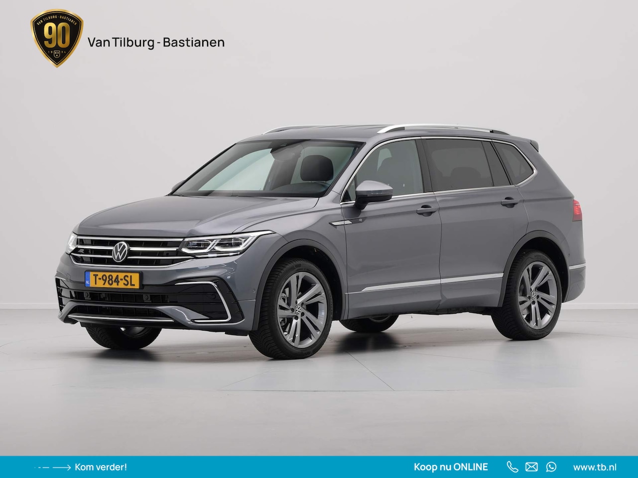 Volkswagen Tiguan Allspace - 1.5 TSI 150pk DSG R Line 7p. Navigatie Trekhaak Virtual Cockpit Acc - AutoWereld.nl