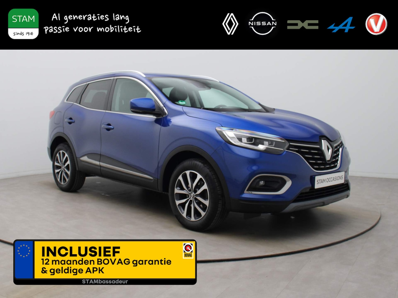 Renault Kadjar - TCe 140pk Intens EDC/AUTOMAAT Camera | Climate | Navi | Parksens. v+a - AutoWereld.nl