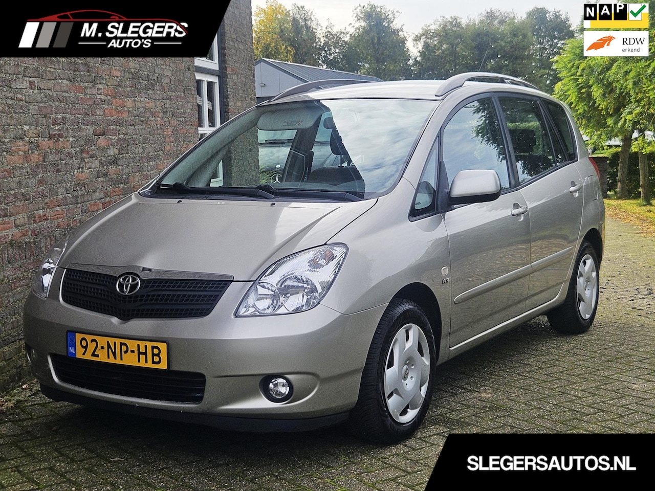 Toyota Corolla Verso - 1.6 VVT-i Linea Sol*Airco*Trekhaak*NAP - AutoWereld.nl