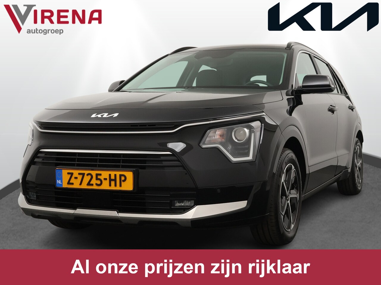 Kia Niro - 1.6 GDi Hybrid DynamicLine - Climate Control - Navigatie - Achteruitrij Camera - Adaptief - AutoWereld.nl