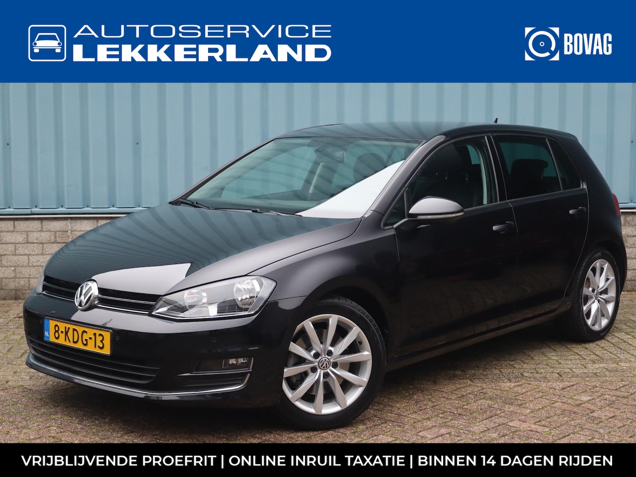 Volkswagen Golf - 5-deurs Highline 1.4 TSI 140pk DSG AUTOMAAT | NAVI | ADAPTIVE CRUISE | CAMERA | LEDER | CL - AutoWereld.nl