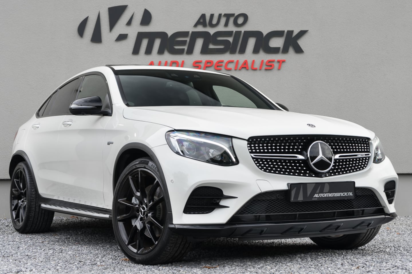 Mercedes-Benz GLC-klasse Coupé - AMG 43 4MATIC / Luchtvering/ Touch Navigatie/ Adaptive Cruise Control/ Schuif-/kanteldak/ - AutoWereld.nl