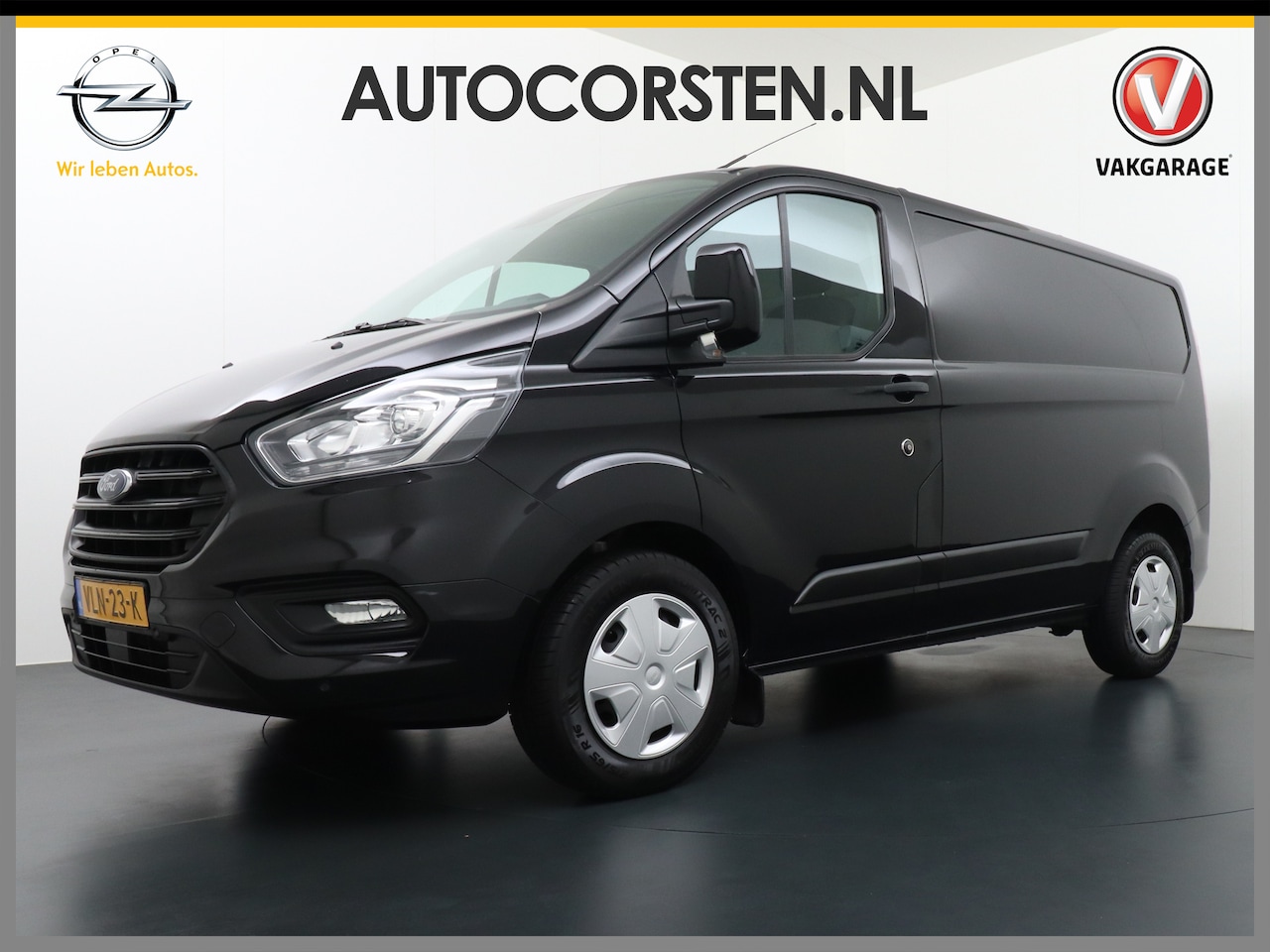 Ford Transit Custom - 2.0D 130PK L1H1 3pers. Airco PDC-a+v Trekhaak Cruise-Controle voorruit verwarmbaar Betonpl - AutoWereld.nl