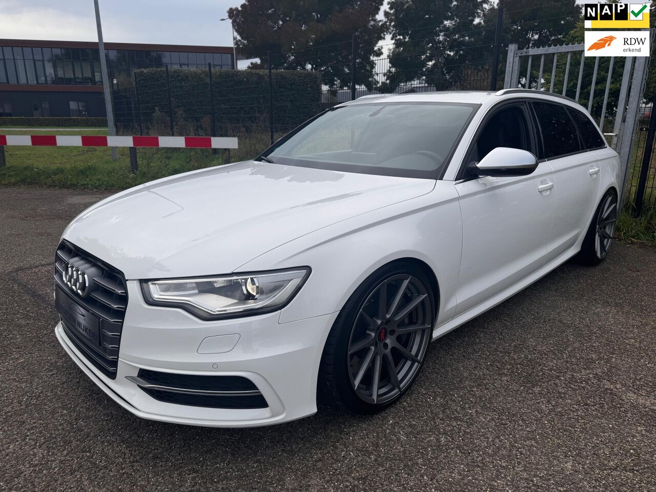 Audi S6 - Avant 4.0 V8 TFSI quattro 20Inch Schaalstoelen Zeer mooi!! - AutoWereld.nl