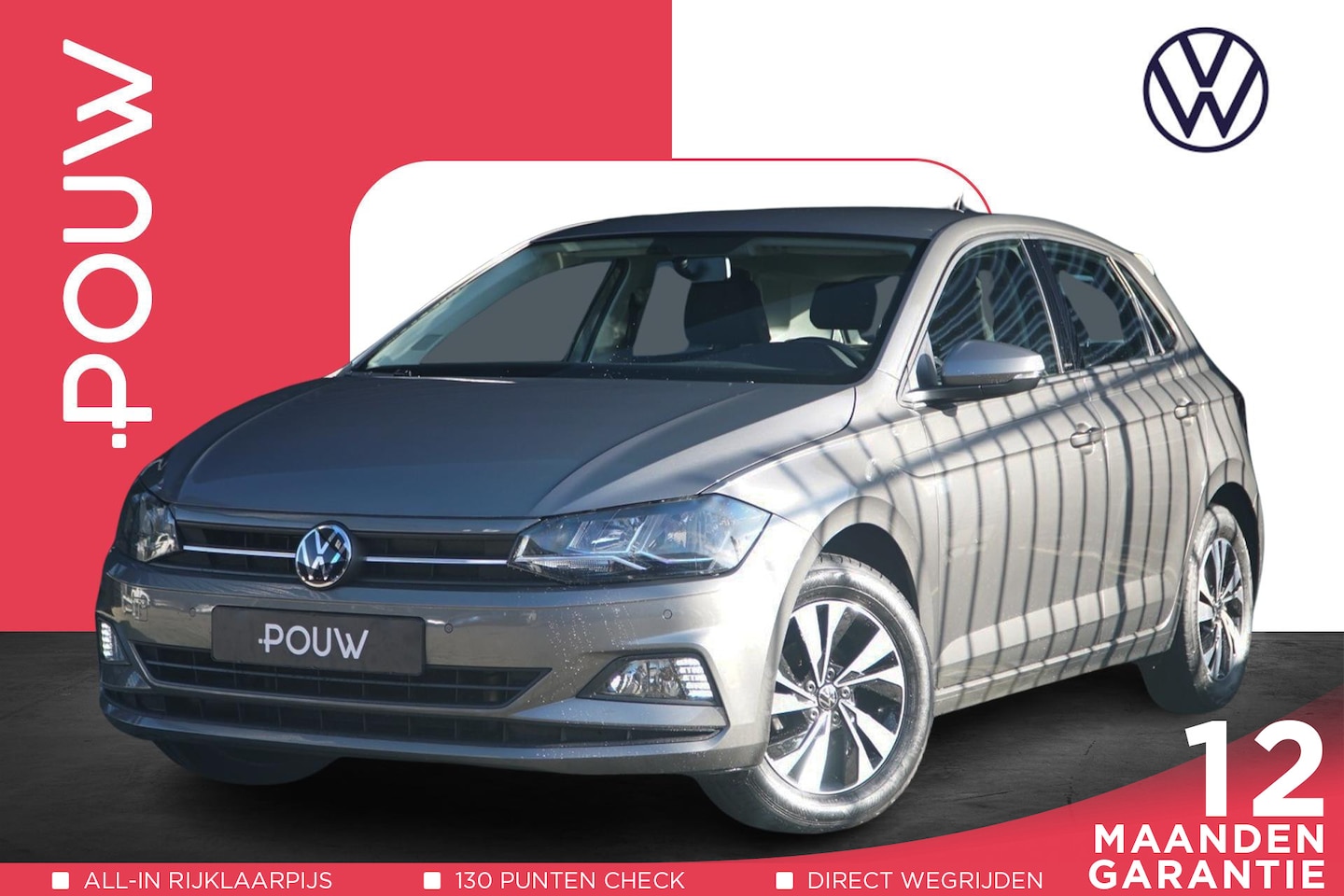 Volkswagen Polo - 1.0 TSI 95pk Comfortline | Adaptive Cruise | Navigatie | Airco | 15'' LM Velgen - AutoWereld.nl