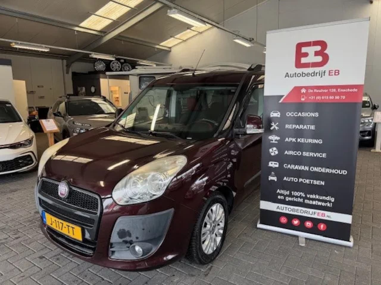 Fiat Doblò - 1.4 T-Jet Dynamic 7p. 1.4 T-Jet Dynamic 7p. - AutoWereld.nl