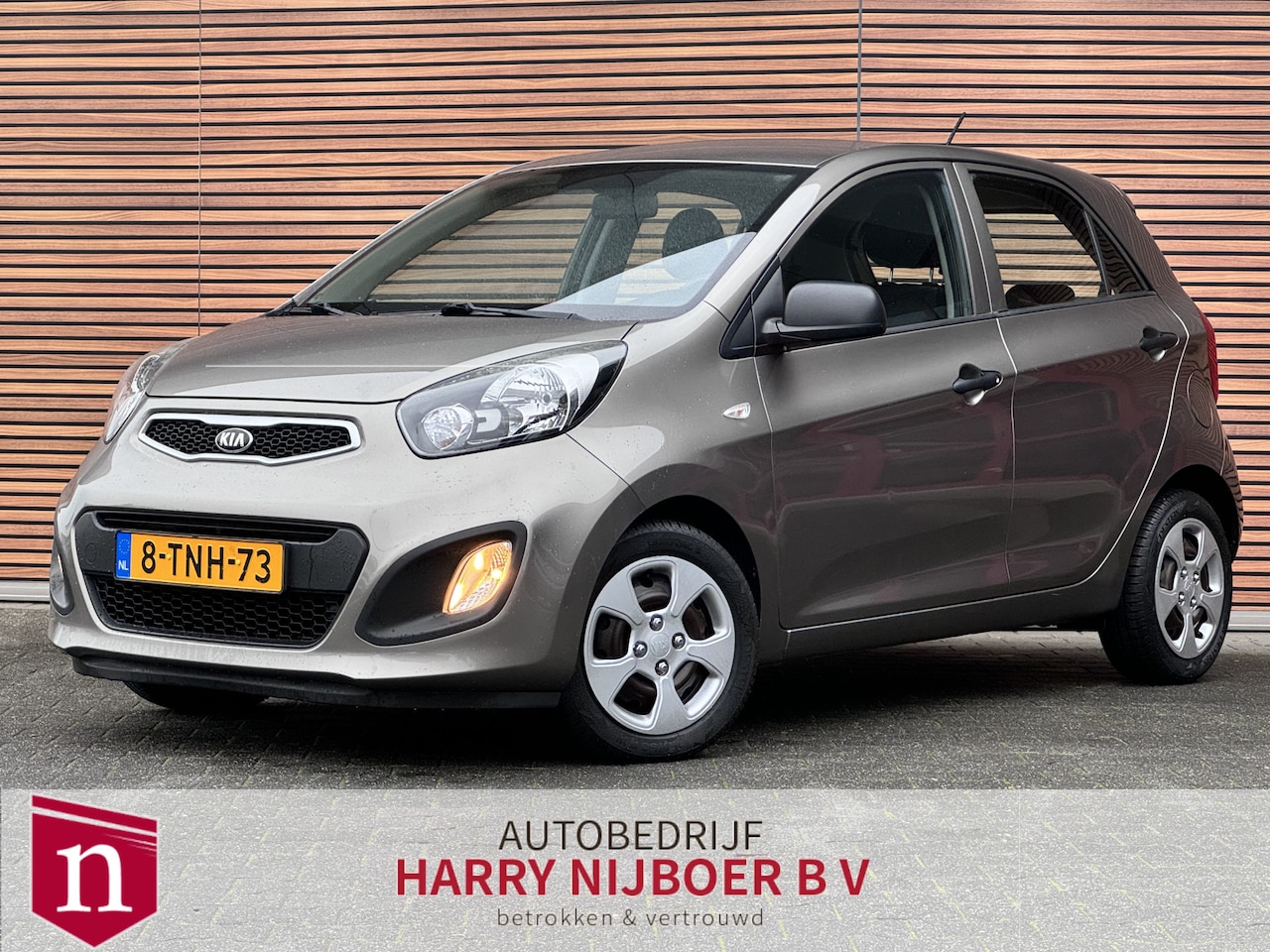 Kia Picanto - 1.2 CVVT ComfortLine Navi / Airco / Telefoon / Bluetooth - AutoWereld.nl