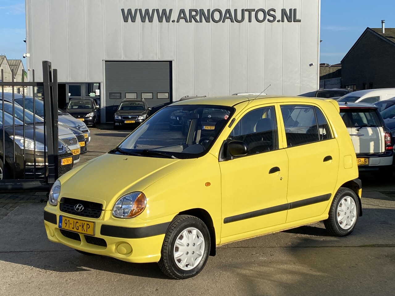 Hyundai Atos Spirit - 1.0i LX 1.0i LX 5-DEURS, APK TOT 03-11-2025, ELEK-RAMEN, RADIO-CD-MP3, TREKHAAK, WEGENBELASTING MA - AutoWereld.nl