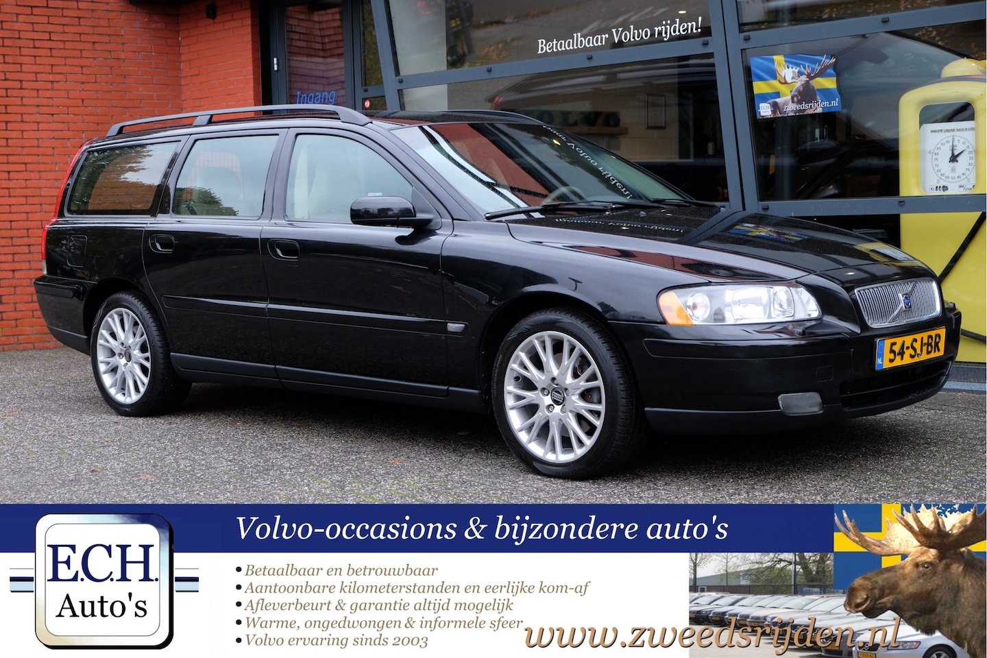 Volvo V70 - 2.0T 180 pk Aut. Edition II, Leer, Stoelverwarming, Youngtimer - AutoWereld.nl