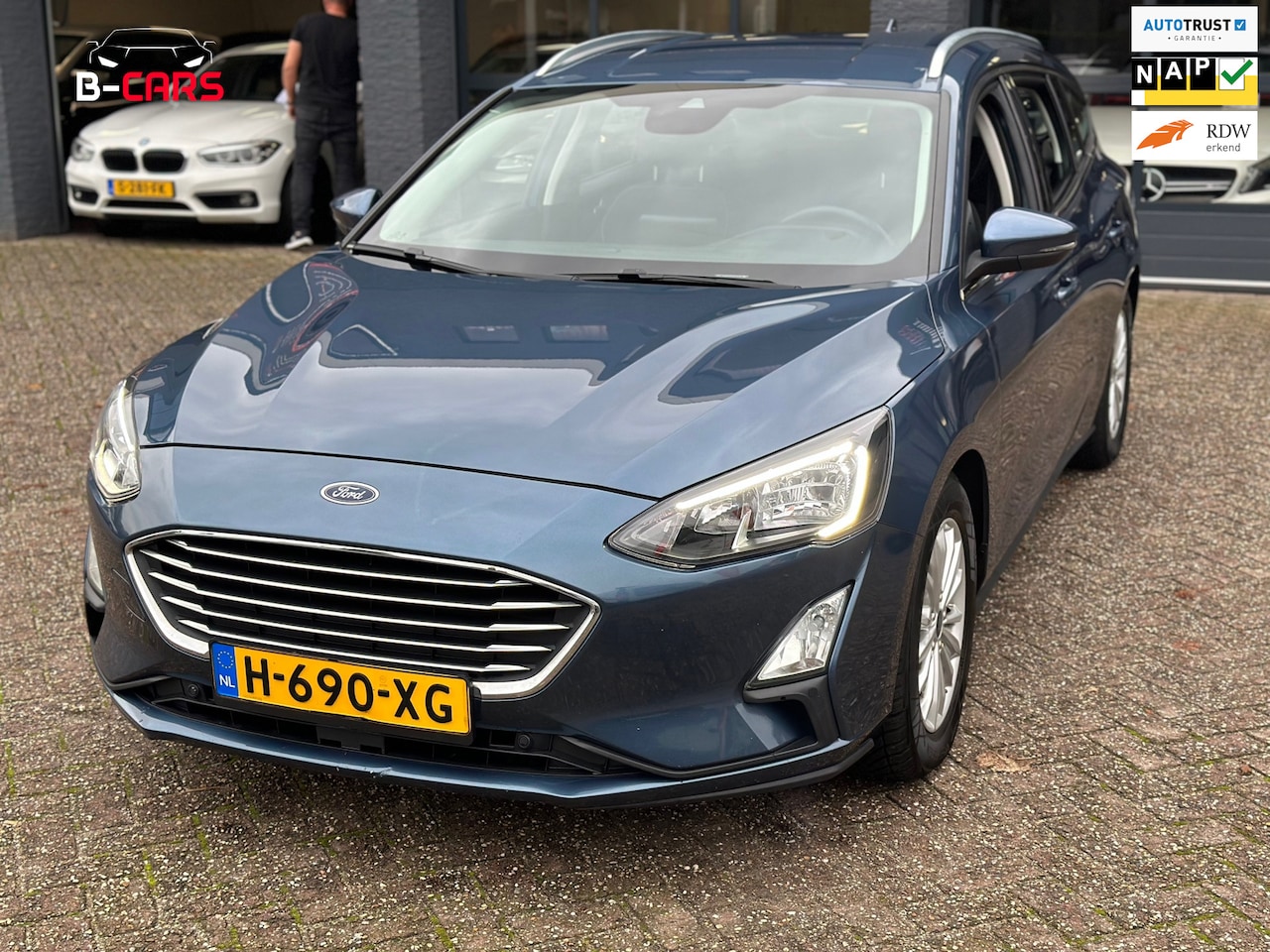 Ford Focus Wagon - 1.0 EcoBoost Titanium NAVI|STUURVW|AUTO|PDC|CRUISEC|NAP - AutoWereld.nl