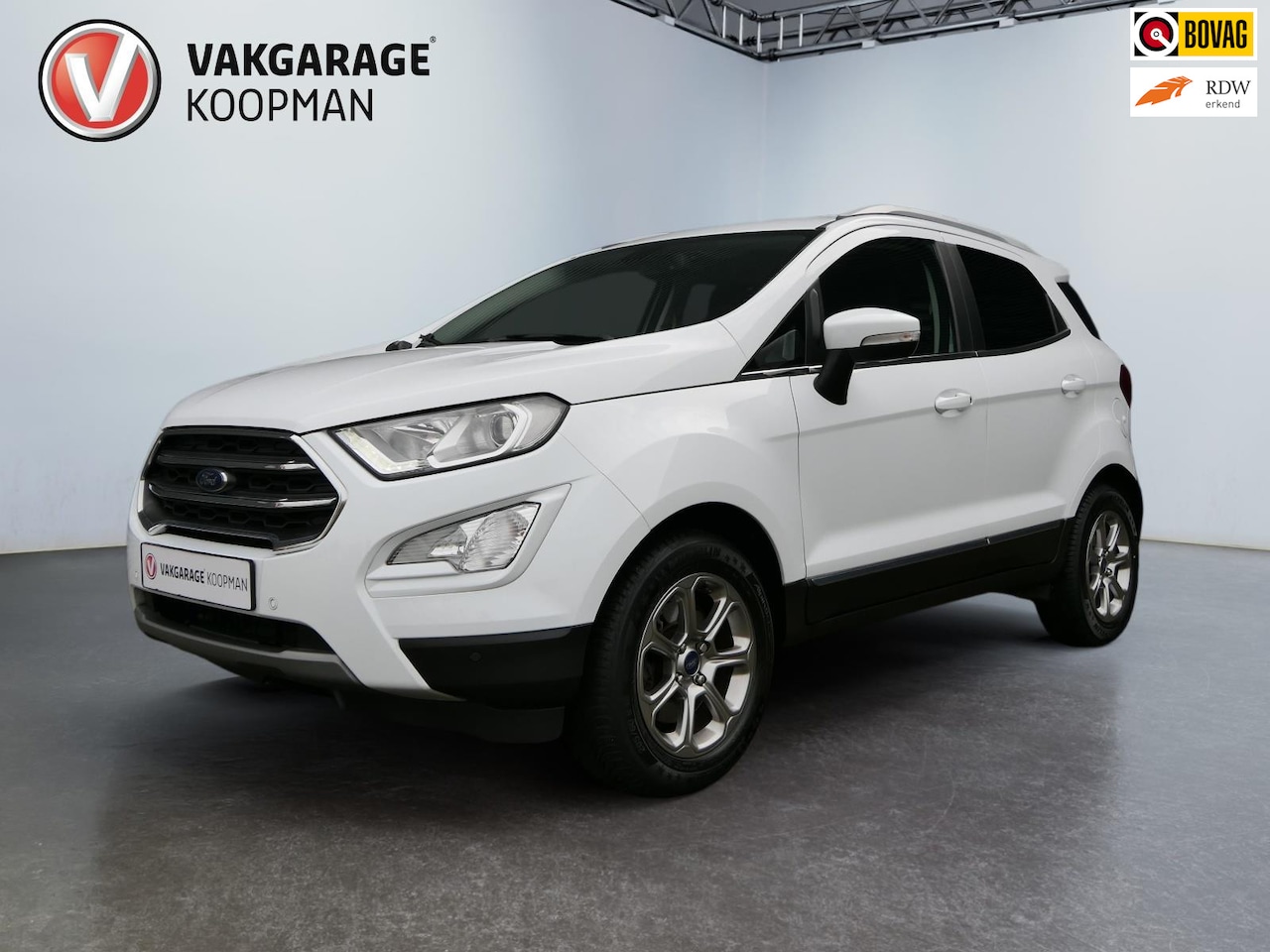 Ford EcoSport - 1.0 EcoBoost Titanium Navigatie/Stuur en stoelverwarming/Apple Carplay. - AutoWereld.nl