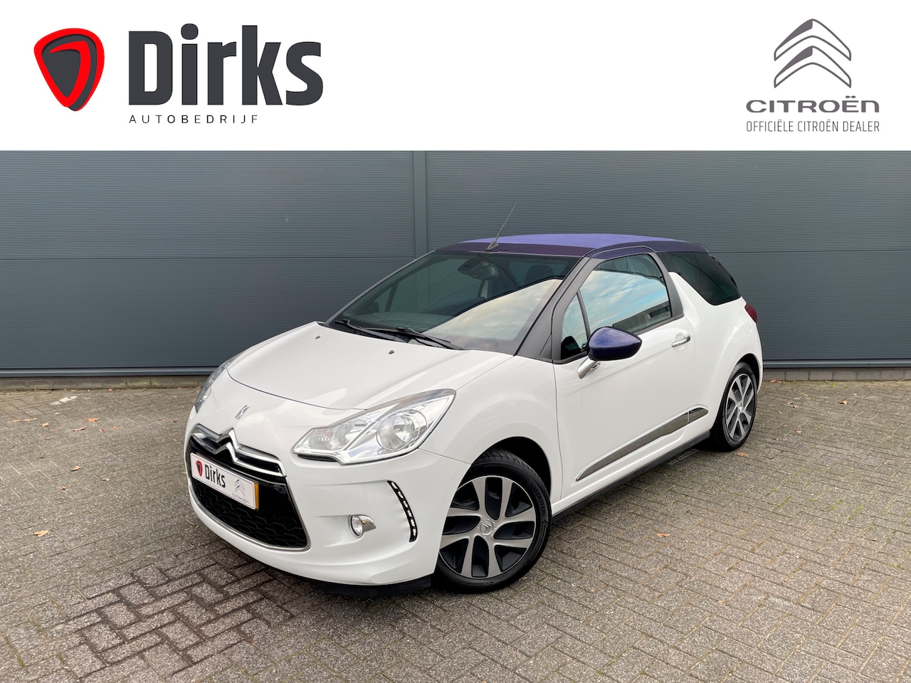 Citroën DS3 Cabrio - 82pk Chic (Navigatie - Automatische Airco - Sportstoelen - Parkeersensoren - Pack Perfo) - AutoWereld.nl