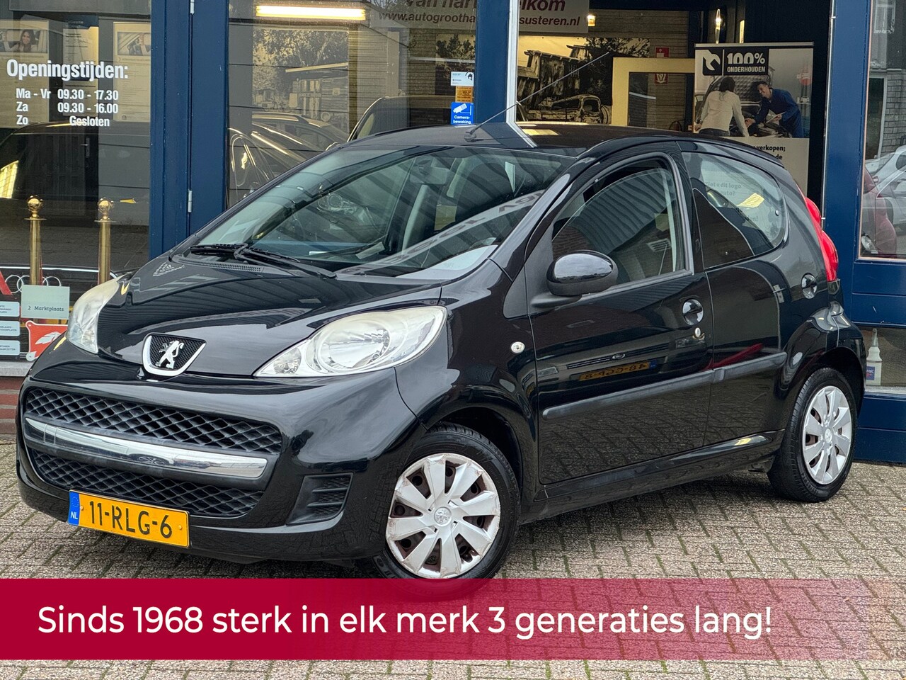 Peugeot 107 - 1.0-12V XS 5 deurs! NL AUTO NAP 2e eigenaar! Airco l Toerenteller l Elek pakket l Centraal - AutoWereld.nl