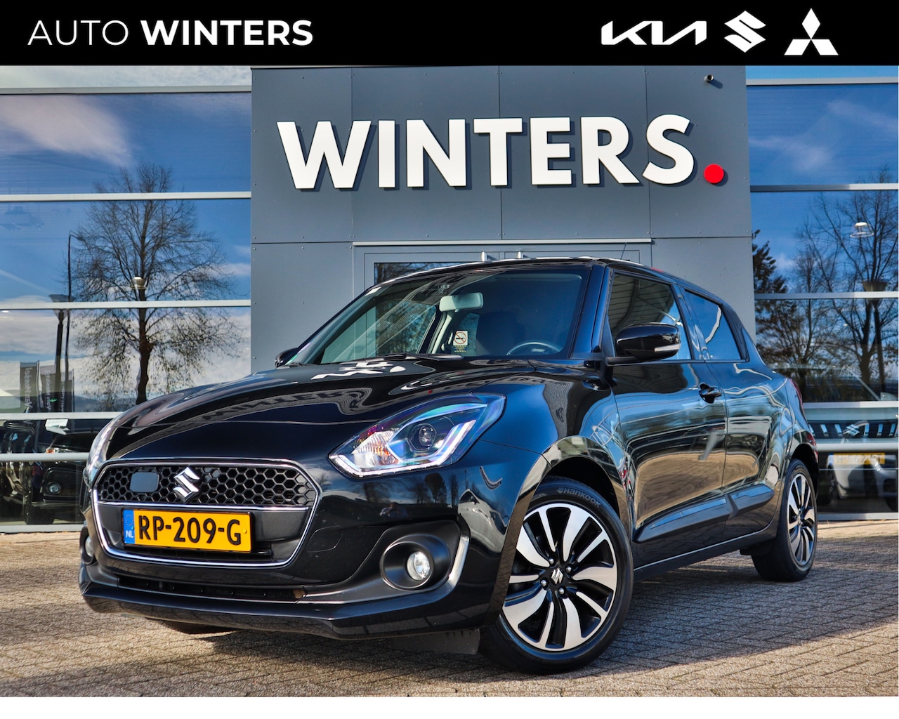 Suzuki Swift - 1.2 Stijl Smart Hybrid Navi+BT+Cam ECC-Airco Adapt.Cr.Control Stoel.Verw 16"LMV - AutoWereld.nl