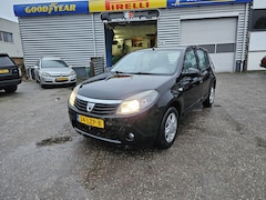 Dacia Sandero - 1.2 Blackline Goed rijdende en nette zuinige auto, Airco, Electr pakket, Apk 01-05-2025