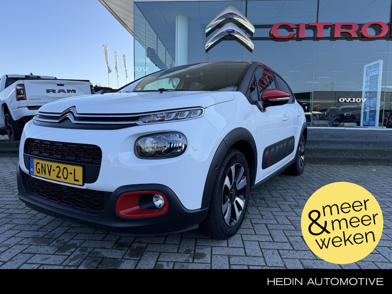 Citroën C3 - 1.2 110PK Shine Automaat | Navigatie | Camera | Climate contol | Cruise Control | Carplay - AutoWereld.nl