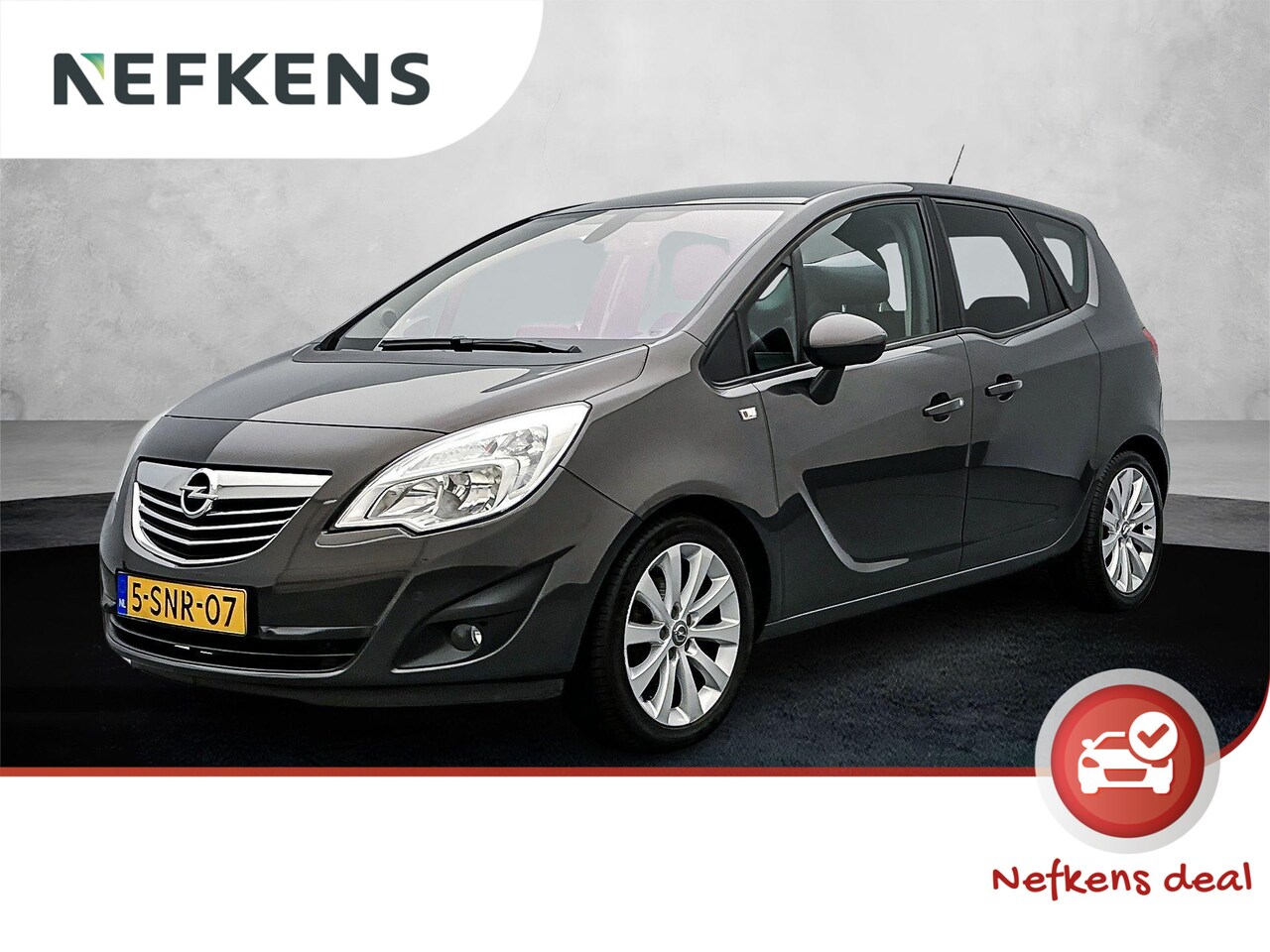 Opel Meriva - Turbo 120 pk | Navigatie | Parkeersensoren Voor en Achter | Lederen Bekleding | Comfortsto - AutoWereld.nl