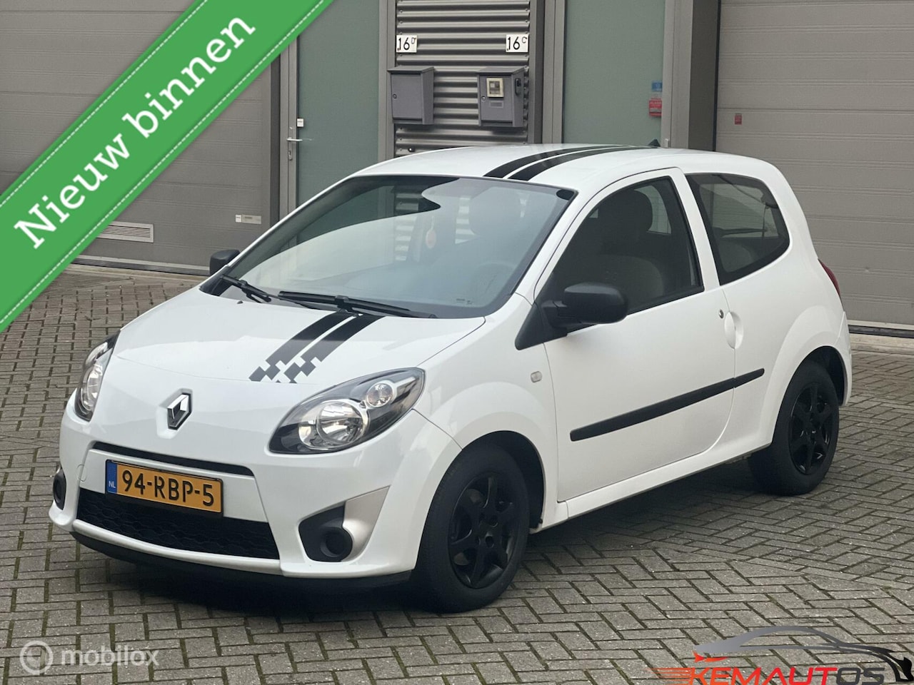 Renault Twingo - 1.2-16V✅2011✅Authentique✅BLACK&WHITE✅ - AutoWereld.nl