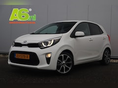 Kia Picanto - 1.0 CVVT Design Edition Lederen Bekleding Navigatie Camera Clima Cruise Carplay Android 16