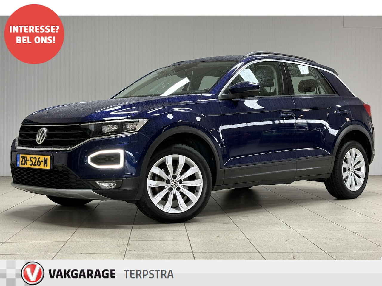 Volkswagen T-Roc - 1.0 TSI Style/ Virtual Cockpit/ LED Koplampen/ DAB+/ Apple+Android/ 17''LMV/ Clima/ Navi/ - AutoWereld.nl