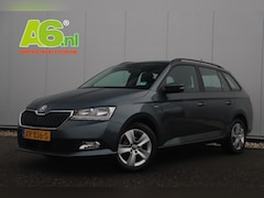 Skoda Fabia Combi - 1.0 TSI Clever 95PK Trekhaak Navigatie Clima Cruise Carplay Android 16 inch LMV Parkeersen