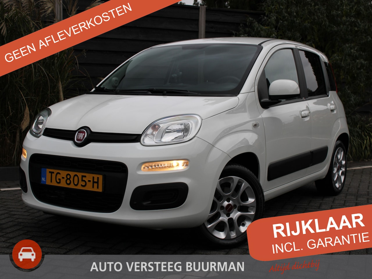 Fiat Panda - 0.9 TwinAir 80PK Popstar 5DRS Trekhaak, Airco, Lichtmetalen Velgen, Getint Glas, Achterban - AutoWereld.nl